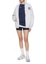 Figure View - Click To Enlarge - SPORTY & RICH - x The New York Yankees Zip Up Cotton Hoodie