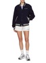 Figure View - Click To Enlarge - SPORTY & RICH - X Hotel du Cap-Eden-Roc Crest Wool Varsity Jacket