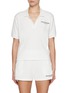 Main View - Click To Enlarge - SPORTY & RICH - X Hotel du Cap-Eden-Roc Script Cotton Terry Polo