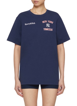 Main View - Click To Enlarge - SPORTY & RICH - x The New York Yankees Home Run Cotton T-shirt