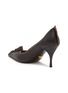  - PRADA - Antiqued 85 Leather pumps
