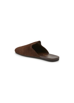  - PRADA - Analog Sabot Suede Mules