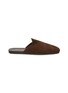 Main View - Click To Enlarge - PRADA - Analog Sabot Suede Mules