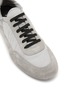 Detail View - Click To Enlarge - PRADA - Elasticized Re-Nylon Suede Women's Sneakers