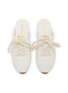 Detail View - Click To Enlarge - MIU MIU - Plume Leather Mules