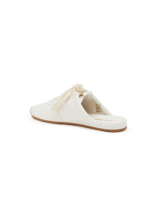  - MIU MIU - Plume Leather Mules