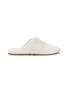 Main View - Click To Enlarge - MIU MIU - Plume Leather Mules