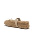  - MIU MIU - Shearling Ballerine Mary Jane Flats