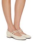 Figure View - Click To Enlarge - MIU MIU - Modellerie 20 Patent Leather Mary Janes