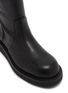 Detail View - Click To Enlarge - ANN DEMEULEMEESTER - Flat Mid Grained Shiny Calf Skin Boots