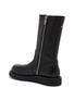  - ANN DEMEULEMEESTER - Flat Mid Grained Shiny Calf Skin Boots