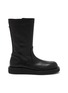 Main View - Click To Enlarge - ANN DEMEULEMEESTER - Flat Mid Grained Shiny Calf Skin Boots