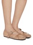 Figure View - Click To Enlarge - ANN DEMEULEMEESTER - Leather Mary Jane Flats