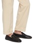 Figure View - Click To Enlarge - HENDERSON - Slip On Pebbled Deer Leather Loafers