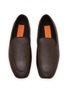 Detail View - Click To Enlarge - HENDERSON - Slip On Pebbled Deer Leather Loafers