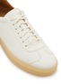 Detail View - Click To Enlarge - HENDERSON - Lace Up Pebbled Deer Leather Men's Sneakers