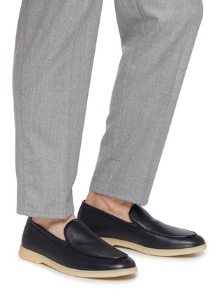 Figure View - Click To Enlarge - HENDERSON - Slip On Leather Loafers