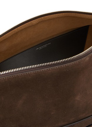 Detail View - Click To Enlarge - JW ANDERSON - Loafer Suede Shoulder Bag
