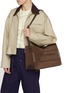 Figure View - Click To Enlarge - JW ANDERSON - Loafer Suede Shoulder Bag