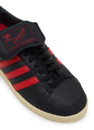 Detail View - Click To Enlarge - ADIDAS - x Willy Chavarria Jabbar Low Top Leather Men's Sneakers