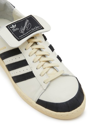 Detail View - Click To Enlarge - ADIDAS - x Willy Chavarria Jabbar Leather Low Top Men's Sneakers