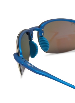 Detail View - Click To Enlarge - MAUI JIM - Injected Nylon Rectangular Sunglasses