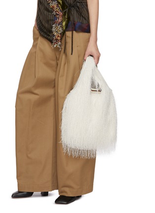 Figure View - Click To Enlarge - DRIES VAN NOTEN - Fringes Shopper Tote