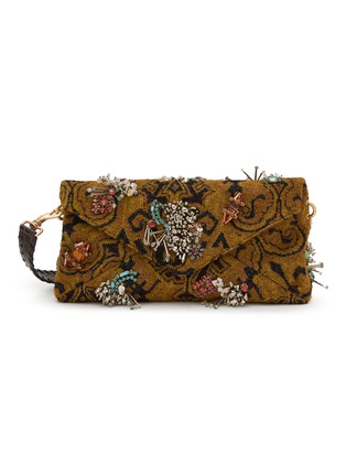 Main View - Click To Enlarge Main View - Click To Enlarge - DRIES VAN NOTEN - Embroidered Embellished Envelope Bag