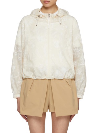 Main View - Click To Enlarge - SOUTHCAPE - Blossom Windbreaker Jacket