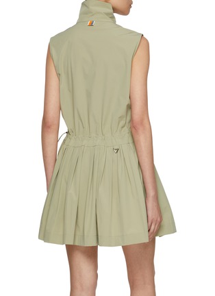 Back View - Click To Enlarge - SOUTHCAPE - Kara Two Way Collar Dress