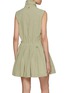 Back View - Click To Enlarge - SOUTHCAPE - Kara Two Way Collar Dress