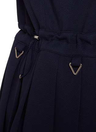 - SOUTHCAPE - Contrast Collar Pleated Dress