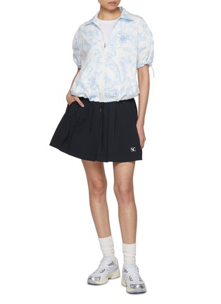 Figure View - Click To Enlarge - SOUTHCAPE - Blossom Zip Up Jacket