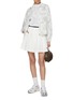 Figure View - Click To Enlarge - SOUTHCAPE - Elasticated Hem Zip Up Jacket