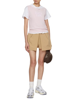 Figure View - Click To Enlarge - SOUTHCAPE - Sailor Collar Logo Vest