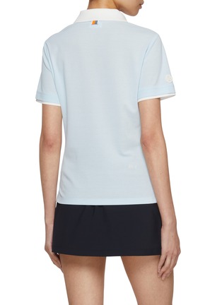 Back View - Click To Enlarge - SOUTHCAPE - Logo Embroidered Polo Shirt
