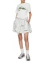 Figure View - Click To Enlarge - SOUTHCAPE - Floral Print Logo Embroidered T-shirt