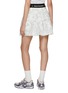 Back View - Click To Enlarge - SOUTHCAPE - Elasticated Pleated Mini Skirt
