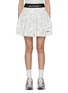 Main View - Click To Enlarge - SOUTHCAPE - Elasticated Pleated Mini Skirt