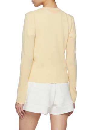 Back View - Click To Enlarge - GUEST IN RESIDENCE - Jane Button Up Cashmere Cardigan