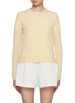 Main View - Click To Enlarge - GUEST IN RESIDENCE - Jane Button Up Cashmere Cardigan