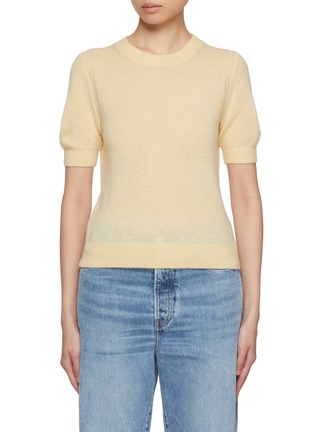 Main View - Click To Enlarge - GUEST IN RESIDENCE - Cashmere Sweater T-Shirt