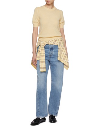 Figure View - Click To Enlarge - GUEST IN RESIDENCE - Cashmere Sweater T-Shirt