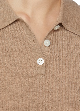  - GUEST IN RESIDENCE - Shrunken Cashmere Polo Shirt