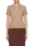 Main View - Click To Enlarge - GUEST IN RESIDENCE - Shrunken Cashmere Polo Shirt