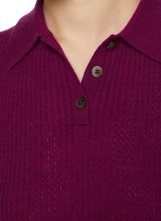  - GUEST IN RESIDENCE - Shrunken Cashmere Polo Shirt
