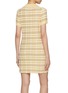 Back View - Click To Enlarge - GUEST IN RESIDENCE - Plaid Polo Dress