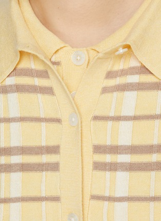  - GUEST IN RESIDENCE - Elle Plaid Polo Shirt