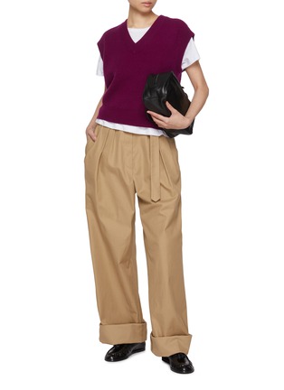 Figure View - Click To Enlarge - GUEST IN RESIDENCE - Cashmere Rib Knit Vest