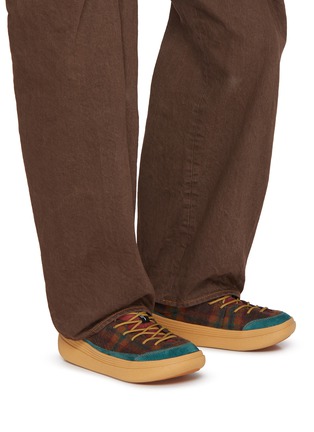 Figure View - Click To Enlarge - FLOWER MOUNTAIN - Fami Uni Woolen Knit Men's Sneakers